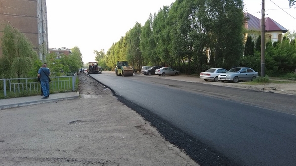 В Котовске идёт ремонт дороги