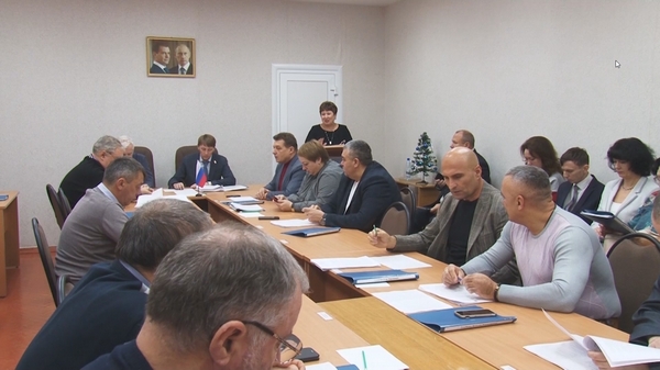 Заседание городского Совета народных депутатов