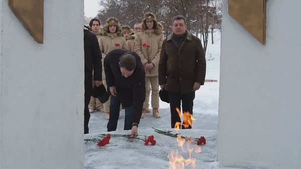 В память о жертвах блокады Ленинграда