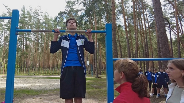 Муниципальный этап соревнований по подтягиваниям