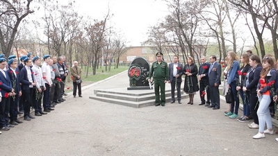 Оглядываемся назад, чтобы идти вперёд. В парке Воинской Славы прошёл митинг, посвящённый 33-ей годовщине катастрофы на Чернобыльской АЭС