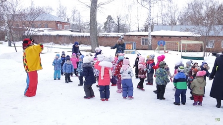 Как на масленой неделе В Котовских детских садах весело провожают зиму и зазывают весну