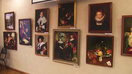 «Караван искусств». В рамках данного проекта в музейном комплексе открылась выставка компьютерных копий картин голландской, фламандской живописи 17-го века