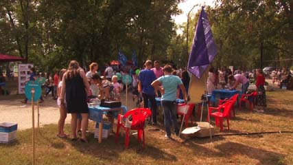 Первую учебную неделю в Котовске отпраздновали большим праздником для первоклассников "Дети наше будущее"