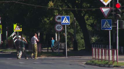 В Котовске прошел рейд по пресечению нарушений ПДД на пешеходных переходах
