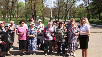 В Котовске прошла акция «Мы – рядом!» - Победа глазами детей войны