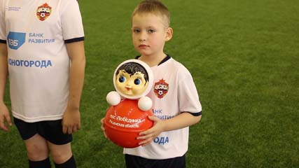 В Тамбове стартовал социальный проект «Тысяча юных футболистов»